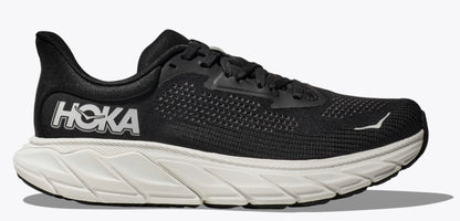 Black and White Hoka Women’s Arahi 7