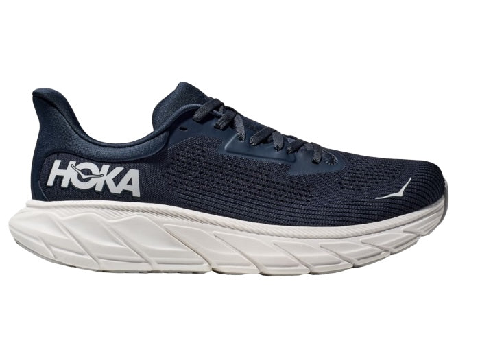 Navy Hoka Arahi 7 Support Running Shoe